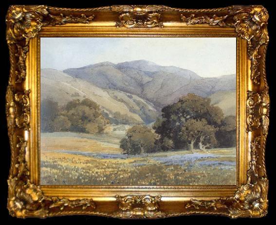 framed  Percy Gray Springtime in Corral de Tierra (mk42), ta009-2